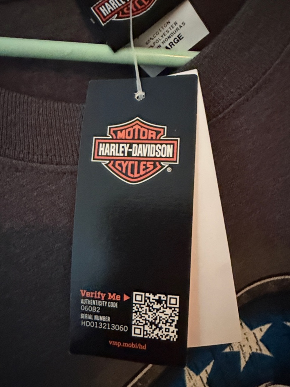 Harley-Davidson Military Veterans Overseas Tour XL NWT - Picture 6 of 6
